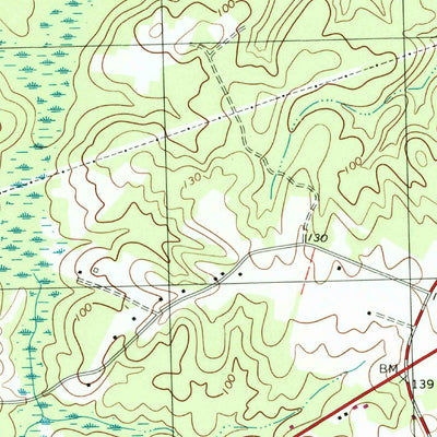 United States Geological Survey Claresville, VA-NC (1997, 24000-Scale) digital map