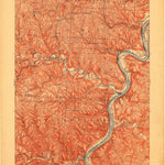 United States Geological Survey Clarington, WV-OH (1905, 62500-Scale) digital map