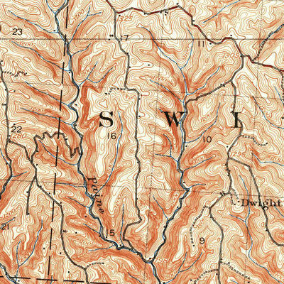 United States Geological Survey Clarington, WV-OH (1935, 62500-Scale) digital map