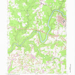 United States Geological Survey Clarion, PA (1969, 24000-Scale) digital map