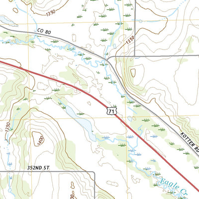 United States Geological Survey Clarissa, MN (2022, 24000-Scale) digital map