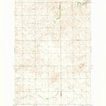United States Geological Survey Clark Butte, ND (1960, 24000-Scale) digital map