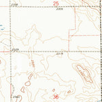 United States Geological Survey Clark Butte, ND (1960, 24000-Scale) digital map