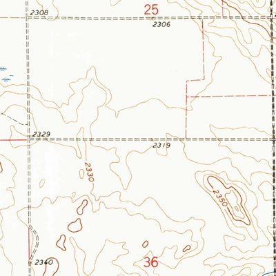 United States Geological Survey Clark Butte, ND (1960, 24000-Scale) digital map