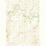 United States Geological Survey Clark Butte NW, ND (1960, 24000-Scale) digital map
