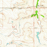 United States Geological Survey Clark Butte NW, ND (1960, 24000-Scale) digital map