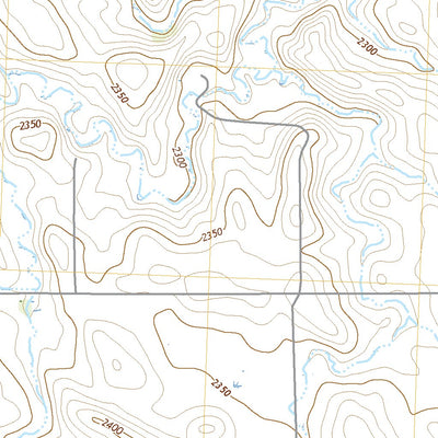 United States Geological Survey Clark Butte SW, ND (2020, 24000-Scale) digital map