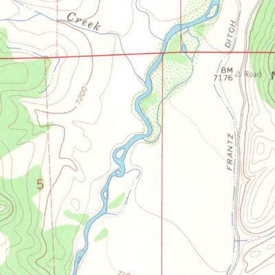 United States Geological Survey Clark, CO (1962, 24000-Scale) digital map