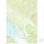 United States Geological Survey Clark Fork, ID (1989, 24000-Scale) digital map