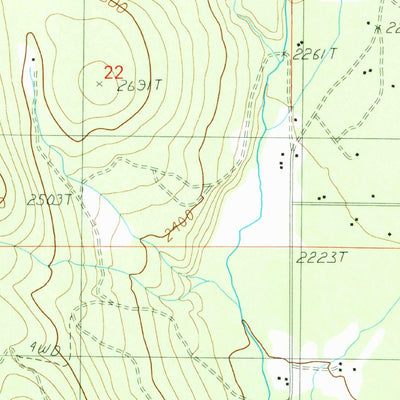United States Geological Survey Clark Fork, ID (1989, 24000-Scale) digital map