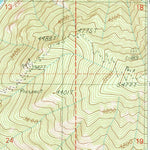 United States Geological Survey Clark Fork, ID (1989, 24000-Scale) digital map