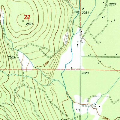 United States Geological Survey Clark Fork, ID (1996, 24000-Scale) digital map