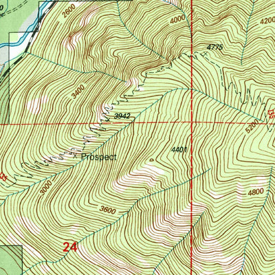 United States Geological Survey Clark Fork, ID (1996, 24000-Scale) digital map