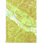 United States Geological Survey Clark Fork, ID-MT (1951, 62500-Scale) digital map