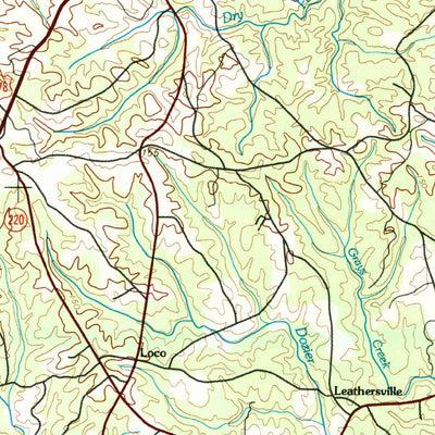 United States Geological Survey Clark Hill Lake, GA-SC (1980, 100000-Scale) digital map