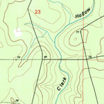 United States Geological Survey Clark Hollow, LA (1994, 24000-Scale) digital map