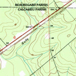 United States Geological Survey Clark Hollow, LA (1994, 24000-Scale) digital map