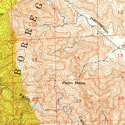 United States Geological Survey Clark Lake, CA (1941, 62500-Scale) digital map