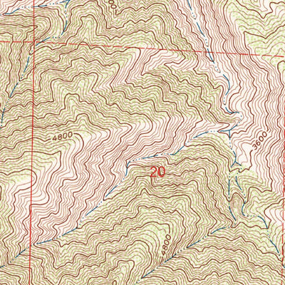 United States Geological Survey Clark Lake NE, CA (1960, 24000-Scale) digital map