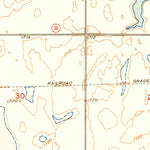 United States Geological Survey Clark Lake, SD (1951, 24000-Scale) digital map