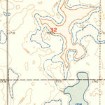 United States Geological Survey Clark Lake, SD (1951, 24000-Scale) digital map