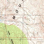 United States Geological Survey Clark Mountain, CA (1985, 24000-Scale) digital map