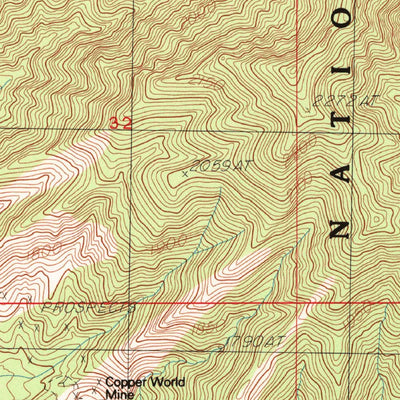 United States Geological Survey Clark Mountain, CA (1985, 24000-Scale) digital map