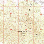 United States Geological Survey Clark Mountain, CA-NV (1956, 62500-Scale) digital map