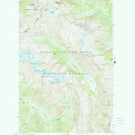 United States Geological Survey Clark Mountain, WA (1988, 24000-Scale) digital map