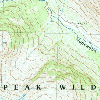 United States Geological Survey Clark Mountain, WA (1988, 24000-Scale) digital map