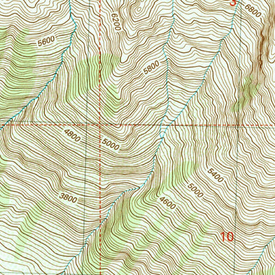 United States Geological Survey Clark Mountain, WA (2004, 24000-Scale) digital map