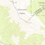 United States Geological Survey Clark Peak, CO (1962, 24000-Scale) digital map