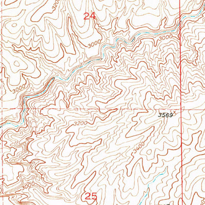 United States Geological Survey Clark Ranch, AZ (1948, 24000-Scale) digital map