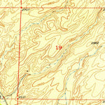 United States Geological Survey Clark Ranch, AZ (1949, 24000-Scale) digital map