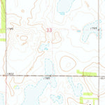 United States Geological Survey Clark South, SD (1973, 24000-Scale) digital map