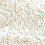 United States Geological Survey Clark Spring Canyon, NM (1961, 24000-Scale) digital map