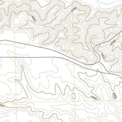 United States Geological Survey Clark Spring Canyon, NM (2020, 24000-Scale) digital map