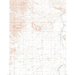 United States Geological Survey Clark, WY (1987, 24000-Scale) digital map