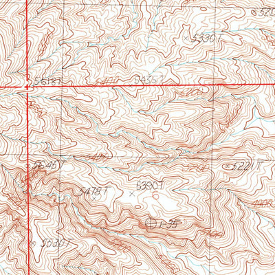 United States Geological Survey Clark, WY (1987, 24000-Scale) digital map