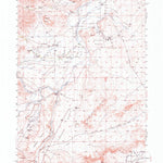 United States Geological Survey Clark, WY-MT (1950, 62500-Scale) digital map