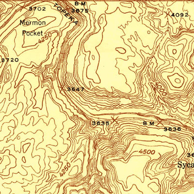 United States Geological Survey Clarkdale, AZ (1944, 48000-Scale) digital map