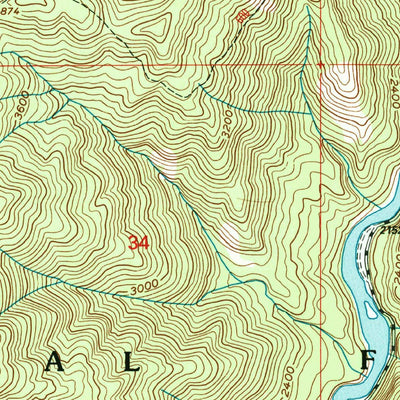 United States Geological Survey Clarke Mountain, ID (1994, 24000-Scale) digital map