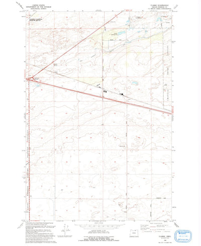 United States Geological Survey Clarke, OR (1993, 24000-Scale) digital map