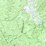 United States Geological Survey Clarkesville NE, GA (1957, 24000-Scale) digital map