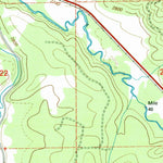 United States Geological Survey Clarkia, ID (1995, 24000-Scale) digital map