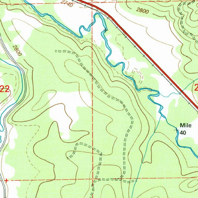 United States Geological Survey Clarkia, ID (1995, 24000-Scale) digital map