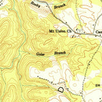 United States Geological Survey Clarkrange, TN (1950, 24000-Scale) digital map