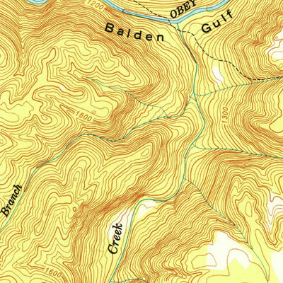 United States Geological Survey Clarkrange, TN (1950, 24000-Scale) digital map