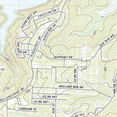 United States Geological Survey Clarkridge, AR (2020, 24000-Scale) digital map