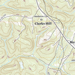 United States Geological Survey Clarks Hill, SC (2020, 24000-Scale) digital map